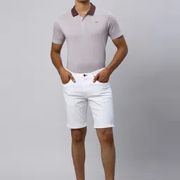 Raymond Men Slim-Fit Cotton Shorts image 4
