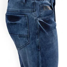 beevee Men Washed Mid-Rise Denim Shorts image 5