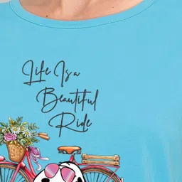 CHOZI Pack Of 2 Graphic Printed Cotton T-shirt image 3