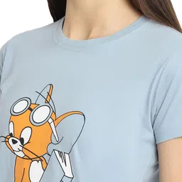 Fabflee Pack Of 4 Typography Printed Cotton T-shirt image 2