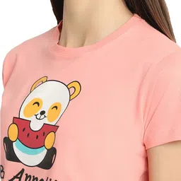 Fabflee Pack Of 4 Printed Cotton T-shirts image 3