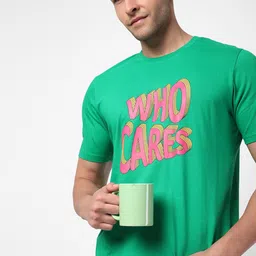 R&B Typography Printed Cotton T-shirt image 5