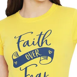 Fabflee Pack Of 4 Graphic Printed Cotton T-shirt image 4