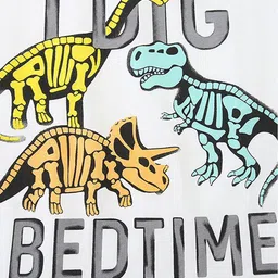 INCLUD Boys Round Neck Printed T-shirt with Shorts image 3