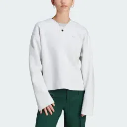 essentials short sweatshirt women lifestyle women lifestyle-image-9