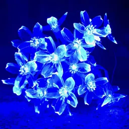 36 LEDs 8 m Blue Steady String Rice Lights-image-3