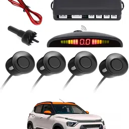 zplus Universal 4 Black Reverse Parking Sensor With LED Display For Cars-44 Safety of Passengers/Car One Alarm Kit-1988 Parking Sensor-picture-20