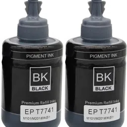 tequo Refill Ink 774 Black Pack 2 For Epson M105/M100/M200/M205/L605/L655 Ink Printers Black - Twin Pack Ink Toner-picture-11