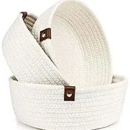 minget Jute Multipurpose Jute Storage Basket | Durable and Stylish Organiser Storage Basket-picture-28