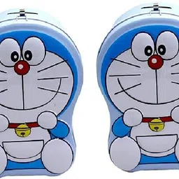 eclet 2ps Metal Money Bank With Secure Lock & Keys For Kids Random design will send-H Coin Bank-picture-17