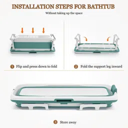 nucarture Bathtub for adults 6 feet large Size folding bathroom Portable Spa bath tub for Hot and Cold Water with temperature meter and pillow 132L×62W×52H CM Free-standing Bathtub image 4