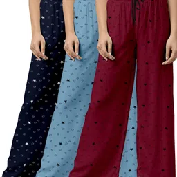 priyanka fashion Pack of 2 Women Pyjama image 1