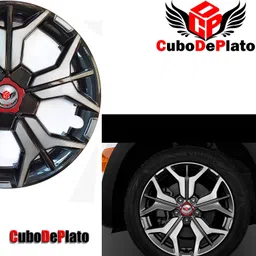 cubodeplato SharpDc Wheel Cover 14In Dzire 2015 Wheel Cover For Maruti Swift Dzire image 3