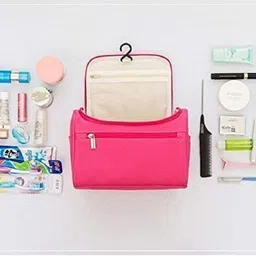 kingnow Women Pink Cosmetic Bag image 3