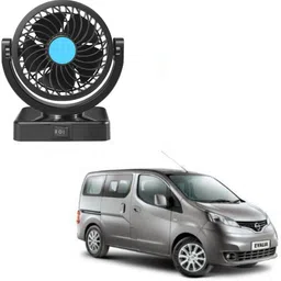 aanjul DOUBLE Car Fan 12v 360 Head 2 Speed Optimization For UNIVESAL CAR FF-253 Car Interior Fan-picture-18