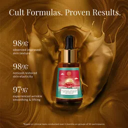 Forest Essentials Advanced Soundarya Age Defying Facial Serum With 24K Gold - 30ml image 4