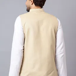 Latest Chikan Garments Mandarin Collar Nehru Jacket image 5