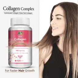 anc Multi Collagen With 5 Types I, II, III, V & X Helps Skin, Hair, Nails & Joints image 5