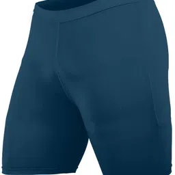 sportinger Solid Men Blue Tights-picture-26