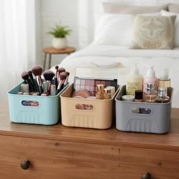 fivean Plastic multipurpose Simply Space Saver organizer Storage Basket image 4