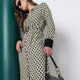 vero moda Women Shirt Multicolor Midi/Calf Length Dress-picture-17