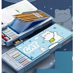 pencil box carton Art Plastic Pencil Box-image-0