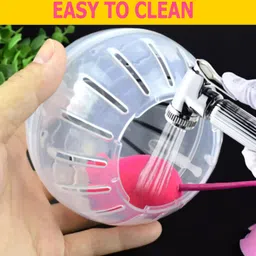 western era Cute Exercise Ball Jogging Wheel, Entertain, Hamsters & Small Animals Plastic Ball For Hamster image 2