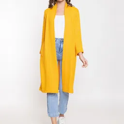 KEIKO Self Design Longline Open Front Shrug-picture-41