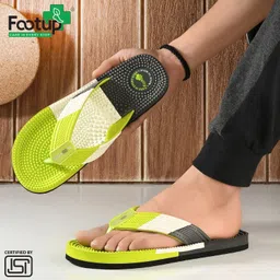 footup Super Soft|Orthopedic|Comfortable|Lightweight|Diabetic Men Slippers image 2