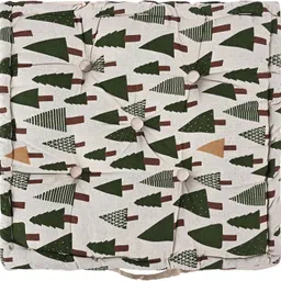 heart home Microfibre Abstract Chair Pad Pack of 1 image 3