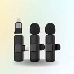 sacro K9 Dual Wireless Mic WithCollar Microphone for YouTube &Live Voice RecordingL4 Microphone-picture-11