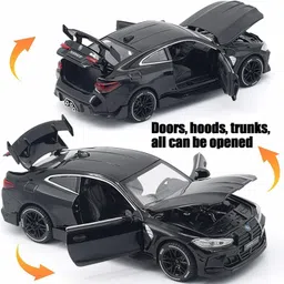 mooboo 1: 32 Scale B-M-W M4 Car Toy Model Car for Kids Die cast Model Car image 3