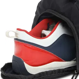 provogue 25 L Gym Duffel Bag - 22L Gym Bag for Men and Women, Sports Duffle Bag with Shoe Compartment - Black image 5