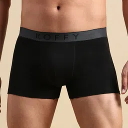 KOFFY Men Mid Rise Super Soft 4 Way Stretch 2X absorbent Long Trunks image 2