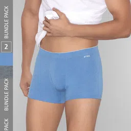 XYXX Men Pack Of 2 UNO Medley Micro Modal Trunks XYTRNK2PCKN659 image 1