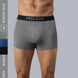 Heelium Pack Of 3 Mid-Rise Trunks image 1