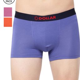 Dollar Bigboss Men's Solid Pack of 3 Micro Modal Trendy Trunk MBTR-13-TRENDYPLN-PO3-CO1-picture-23