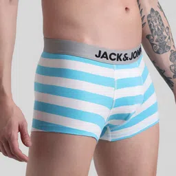 Jack & Jones Striped Cotton Trunk 1526439006 image 3