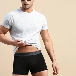 KOFFY Men Mid Rise Super Soft 4 Way Stretch 2X absorbent Long Trunks image 5