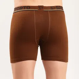 SPORTO Men Pack Of 3 Multi Coloured Solid Trunk image 5