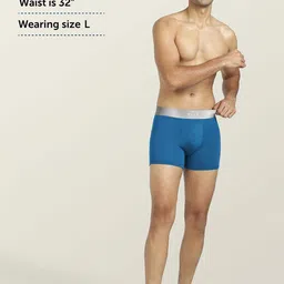 XYXX Pack Of 2 Anti-Microbial Modal Light Weight Sweat Wicking Trunks image 4