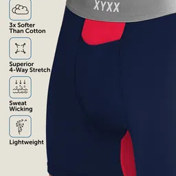 XYXX Men Pack Of 2 Anti-Microbial Modal Light Weight Sweat Wicking Trunks image 2