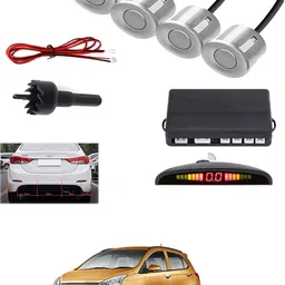 autofetch Universal 4 Silver Reverse Parking Sensor-AF25A675 Universal 4 Silver Reverse Parking Sensor-AF25A675 Parking Sensor-picture-13