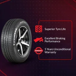 firestone 205/65-R15 ROADHAWK 2z 4 Wheeler Tyre image 2