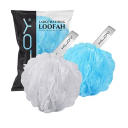 KLOY Set Of 2 Large Bath Loofah Sponge Scrubber image 1