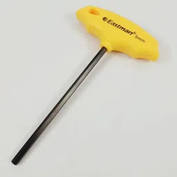 4mech CRV Steel Hardened and Tempered Eastman 5 mm T-Type Allen Key Allen Key Set-picture-24