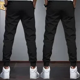 nb nicky boy Pack of 2 Men Printed Black, Black Track Pants image 2