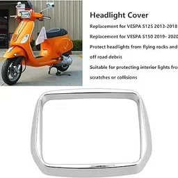 swapme Vespa SXL 125,150 Headlight Frame, Vespa S125 S150 2013?2018 2019?2020 Bike Headlight Grill image 4