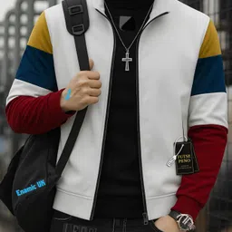 futse peno Men Solid Casual Jacket image 3