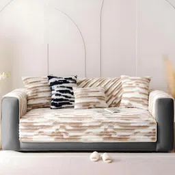 dream care Fleece 3 Seater Sofa Animal Cover-picture-26